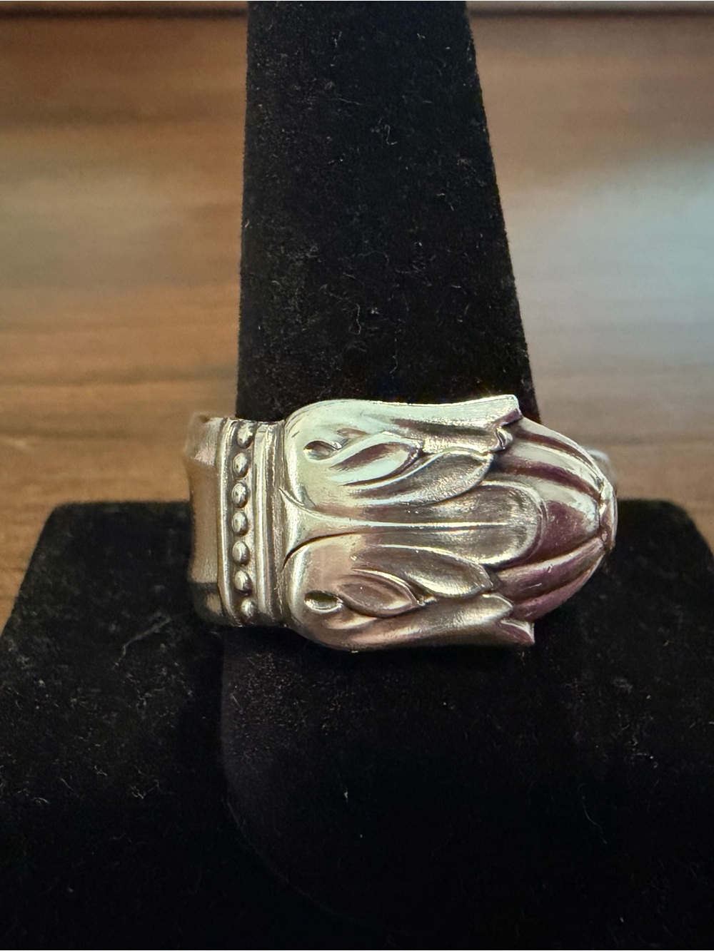 Silver Plated Spoon Ring